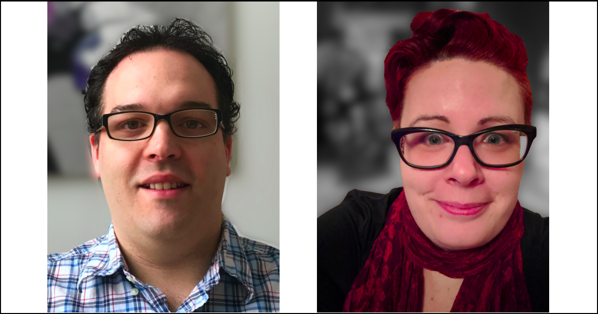 From left to right: Alexandre Ferreira Benevides, Technical Resources Coordinator at the Laboratoire d'enseignement des systèmes intégrés en aérospatiale du Québec (LÉSIAQ); Marie-Michèle Poulin, spokesperson for SantéLibre.