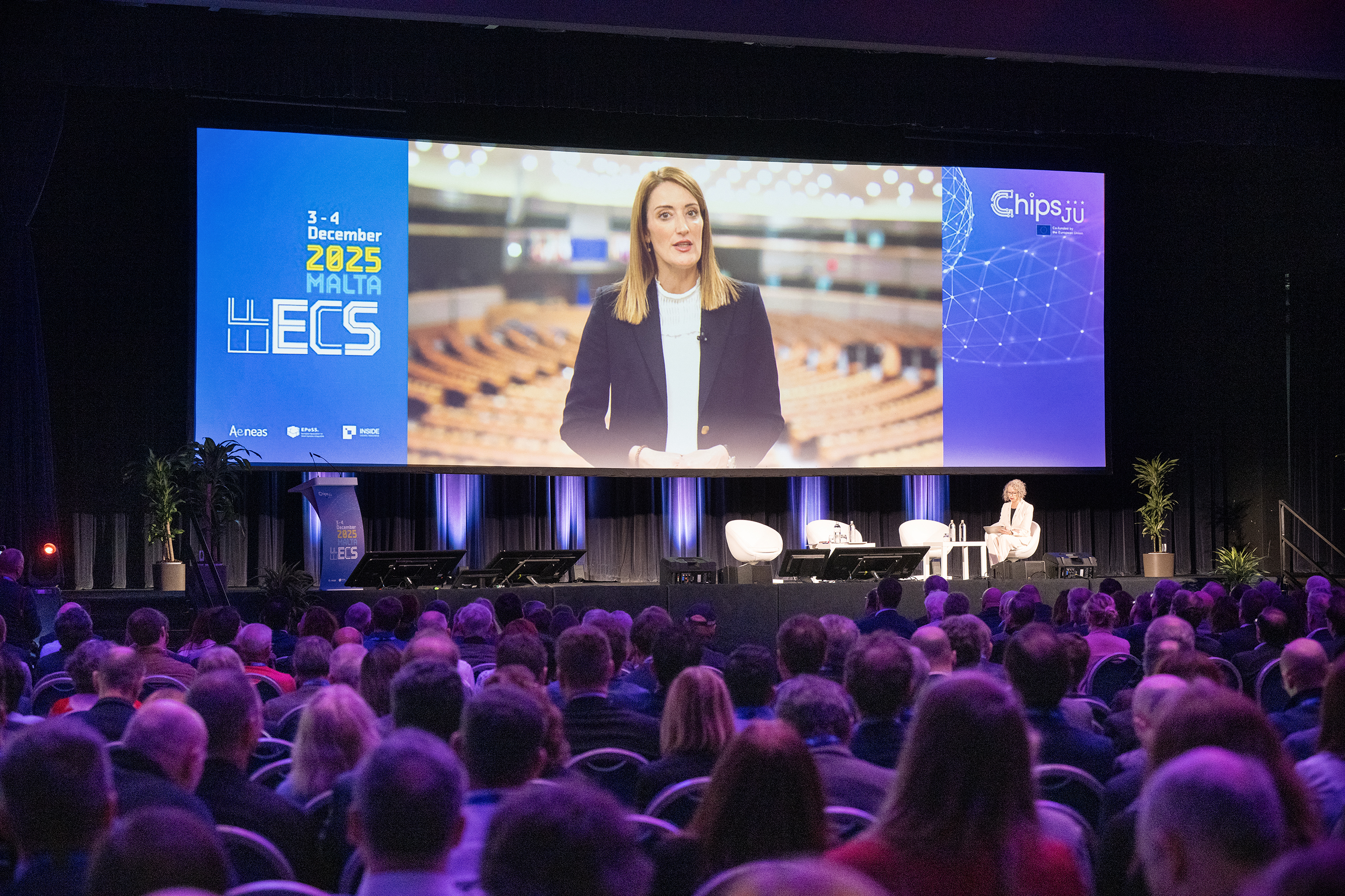 Roberta Metsola at EFECS