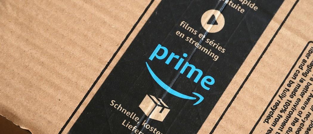 Amazon Prime box