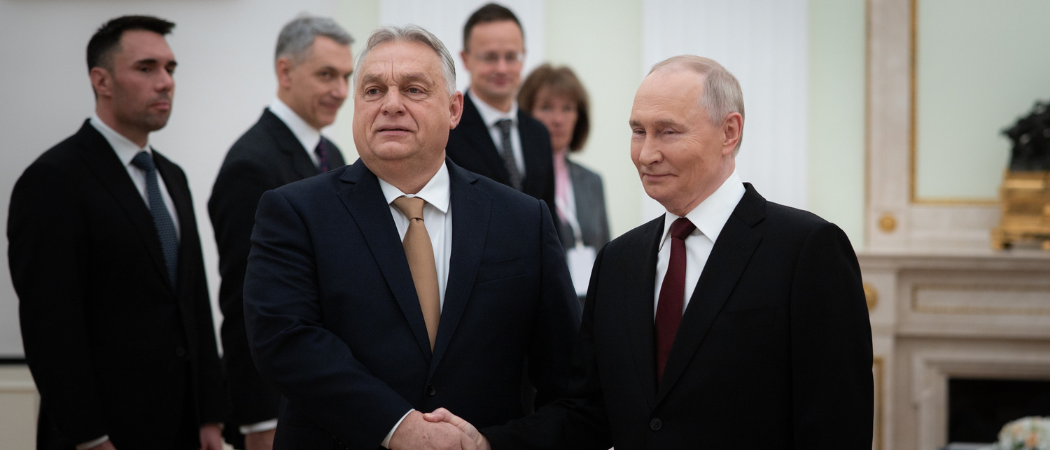Meeting between Prime Minister Viktor Orbán and Russian President Vladimir Putin in the Moscow Kremlin on November 28, 2025